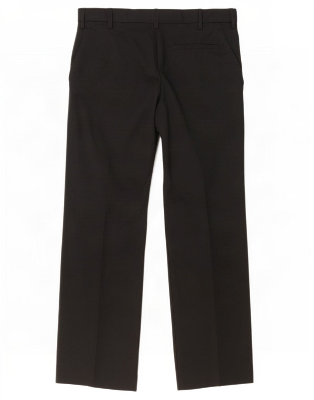 Farah Mens Classic Straight Suit Trousers W32 L29 Black Polyester