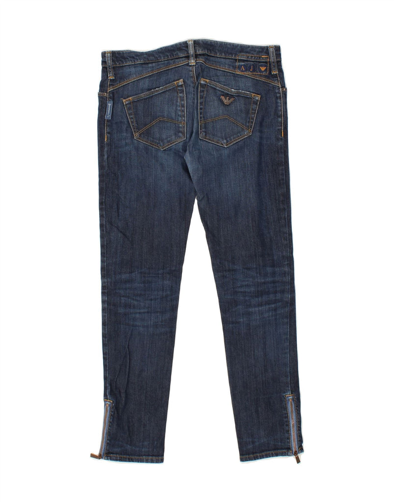 ARMANI Womens Slim Jeans W25 L26 Blue Vintage Armani and Second-Hand Armani from Messina Hembry 