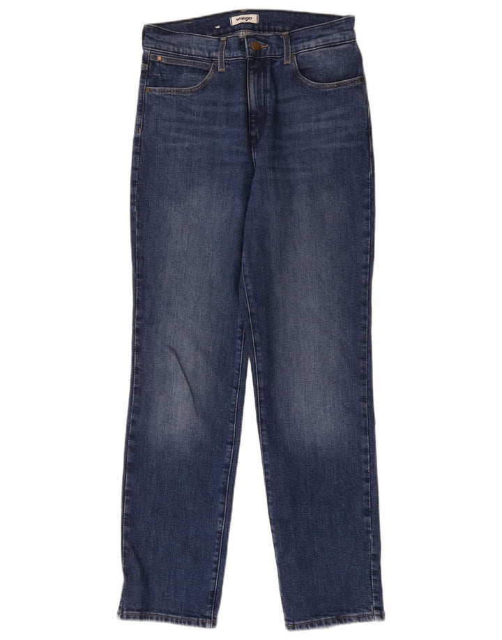 Wrangler Mens Straight Jeans W29 L30 Blue Cotton