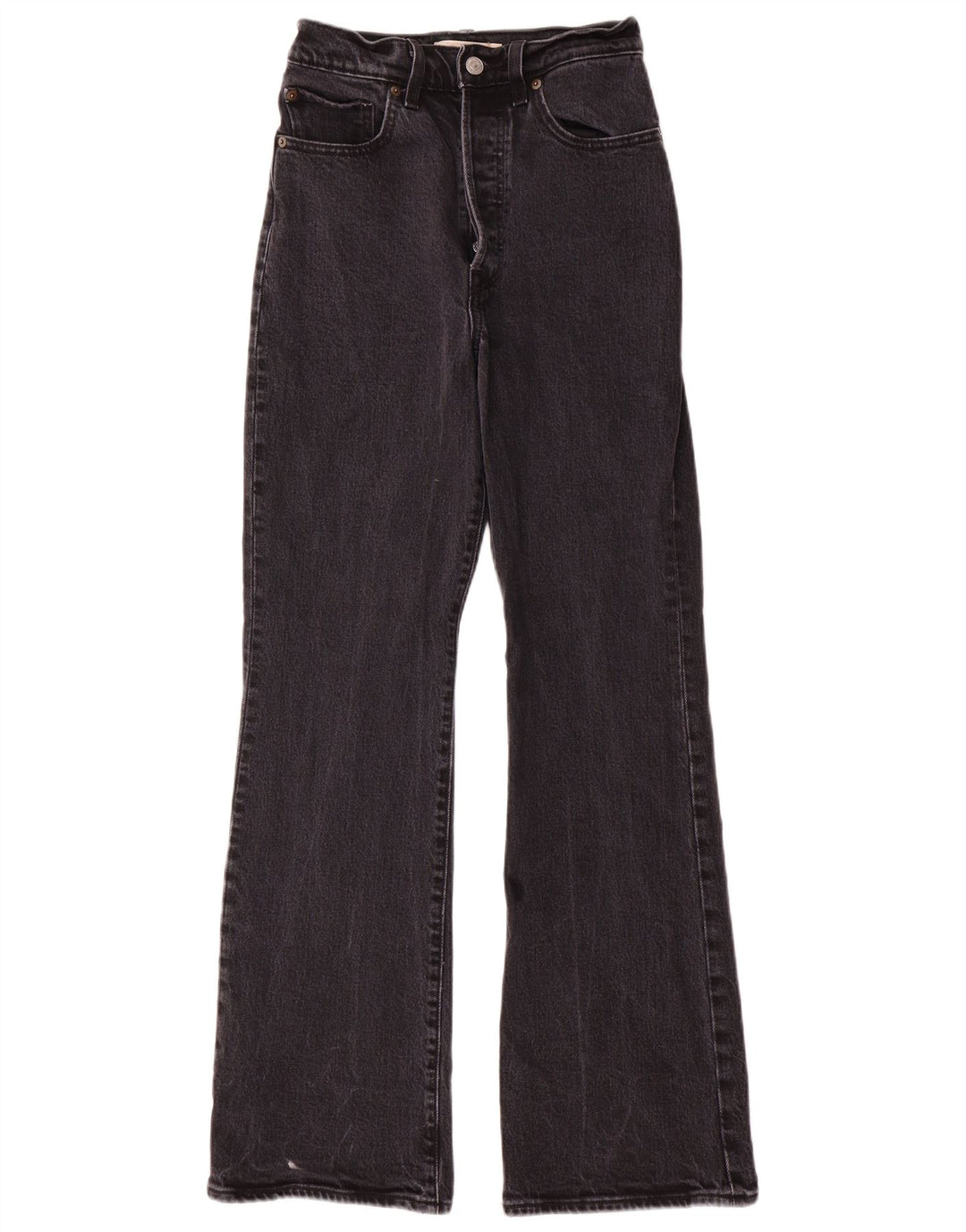 Levi's Womens High Rise Bootcut Jeans W27 L31 Grey Cotton