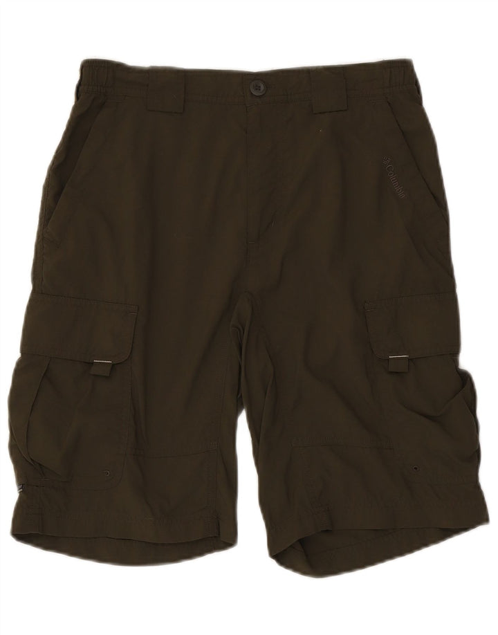 Columbia Mens Cargo Shorts XS W26  Khaki Nylon