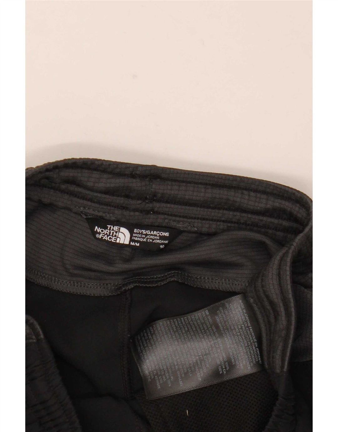 The North Face Boys Sport Shorts 9-10 Years Medium Black Polyester
