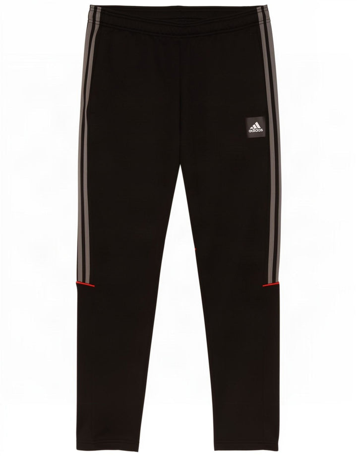 Adidas Mens Aeroready Tracksuit Trousers Large Black Polyester
