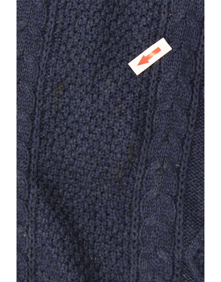 Levi's Mens Crew Neck Jumper Sweater XL Navy Blue Cotton