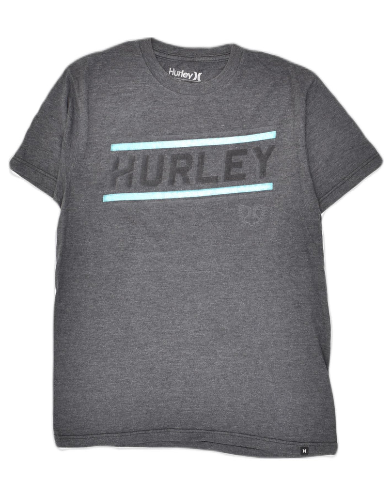 HURLEY Mens Premium Fit Graphic T-Shirt Top Small Grey Cotton | Vintage Hurley | Thrift | Second-Hand Hurley | Used Clothing | Messina Hembry 