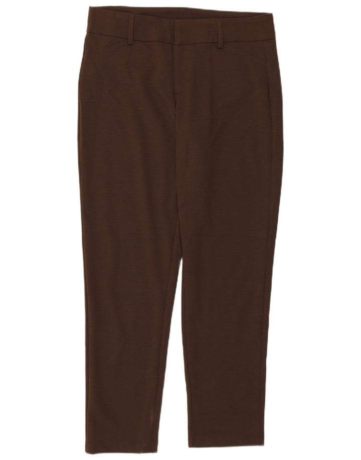 Michael Kors Womens Slim Suit Trousers US 10 Large W32 L28 Brown