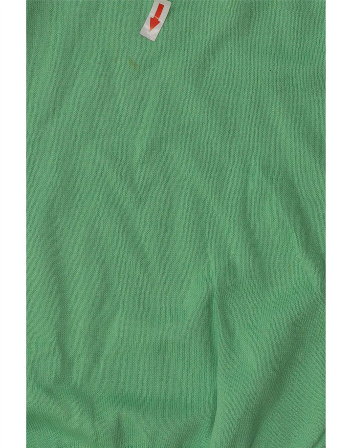 Brooksfield Mens Vest Tank Top IT 46 Small Green Cotton