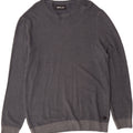 REPLAY Mens Crew Neck Jumper Sweater 2XL Blue Wool