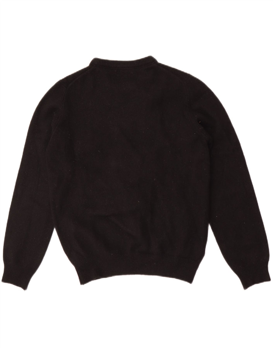 Henry Cottons Womens Boat Neck Jumper Sweater UK 14 Medium Black Wool