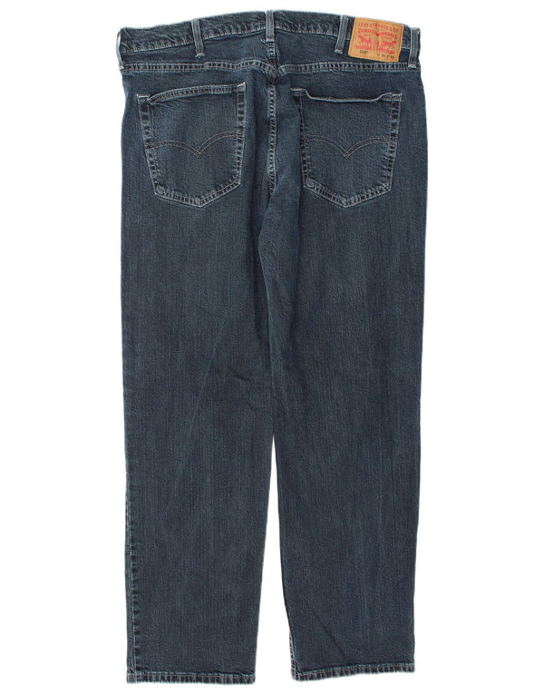 Levi's Mens 559 Relaxed Fit Straight Jeans W40 L32 Blue Cotton