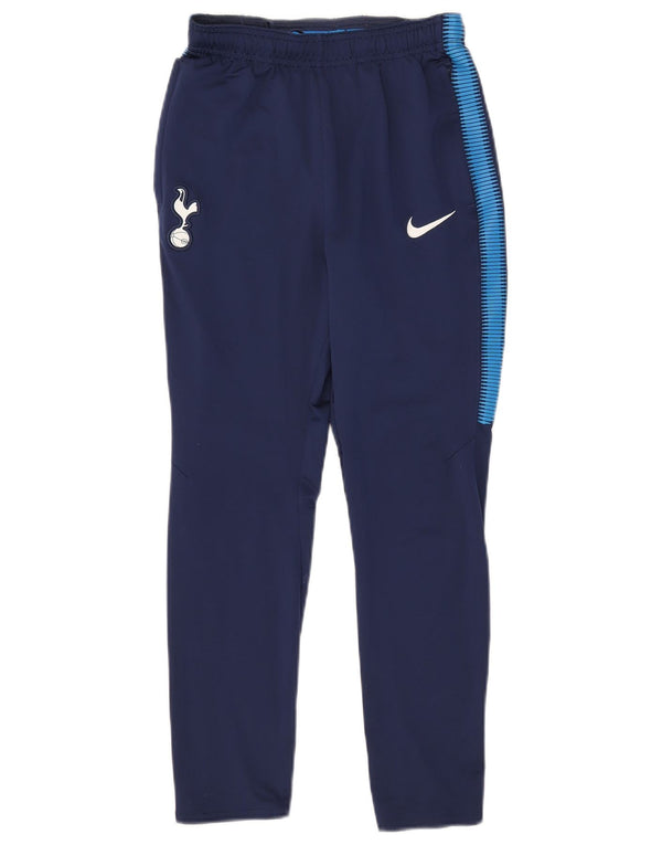 Nike Boys Tottenham Hotspur Tracksuit Trousers 12-13 Years Large Navy Blue