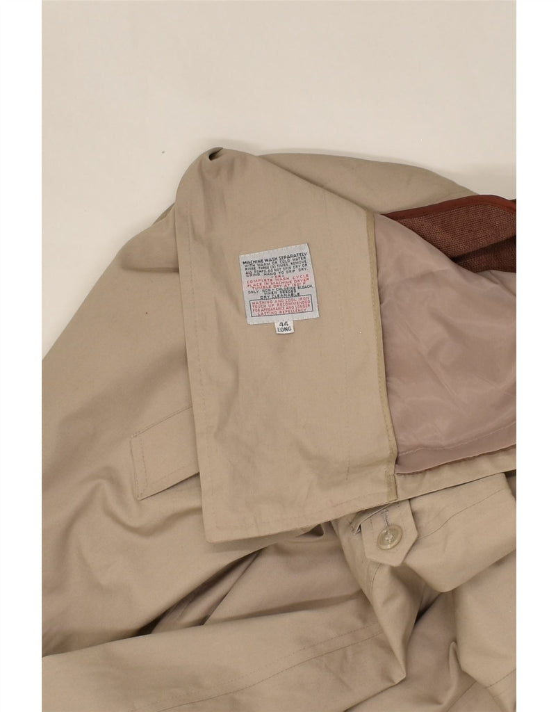 LONDON FOG Mens Overcoat UK 44 2XL  Beige | Vintage London Fog | Thrift | Second-Hand London Fog | Used Clothing | Messina Hembry 