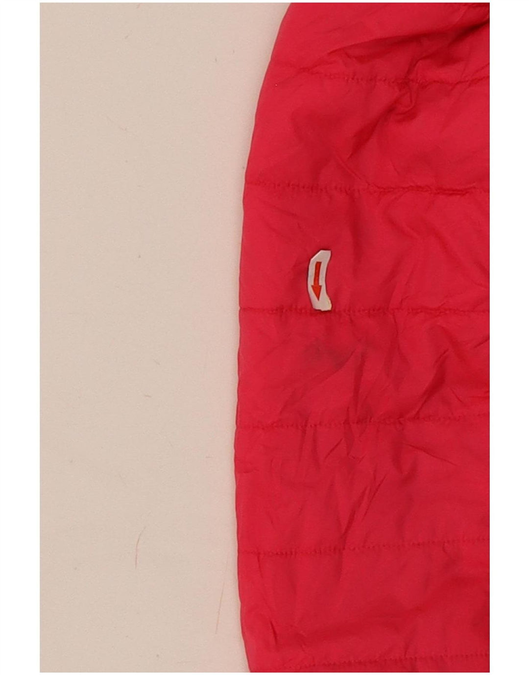 Hurley Girls Hooded Padded Jacket 12-13 Years Large Pink Polyester