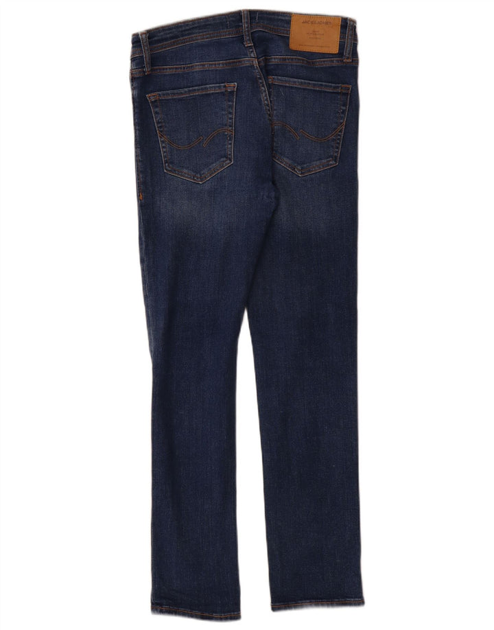 Jack & Jones Mens GLENN Slim Jeans W29 L30 Blue Cotton