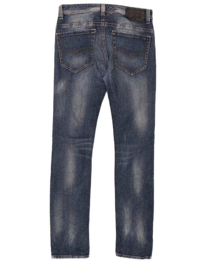 Diesel Womens Thavar Slim Skinny Jeans W30 L32 Blue