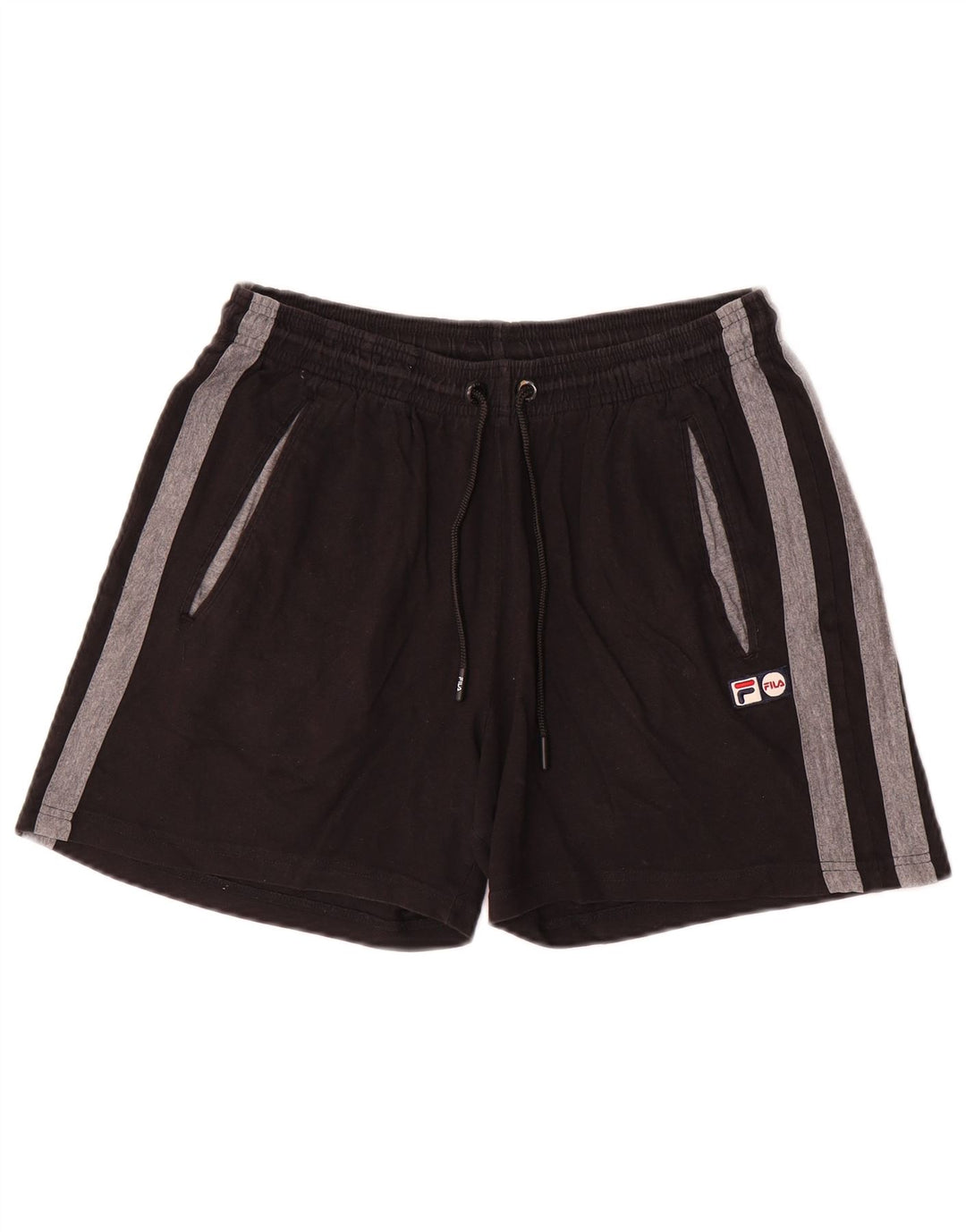 Fila Mens Sport Shorts Medium Black Colourblock Cotton