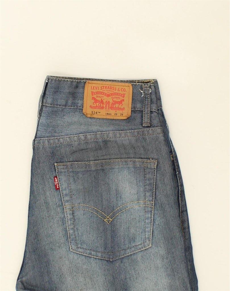 LEVI'S Girls 514 Slim Straight Jeans 15-16 Years W29 L29  Blue Cotton | Vintage Levi's | Thrift | Second-Hand Levi's | Used Clothing | Messina Hembry 