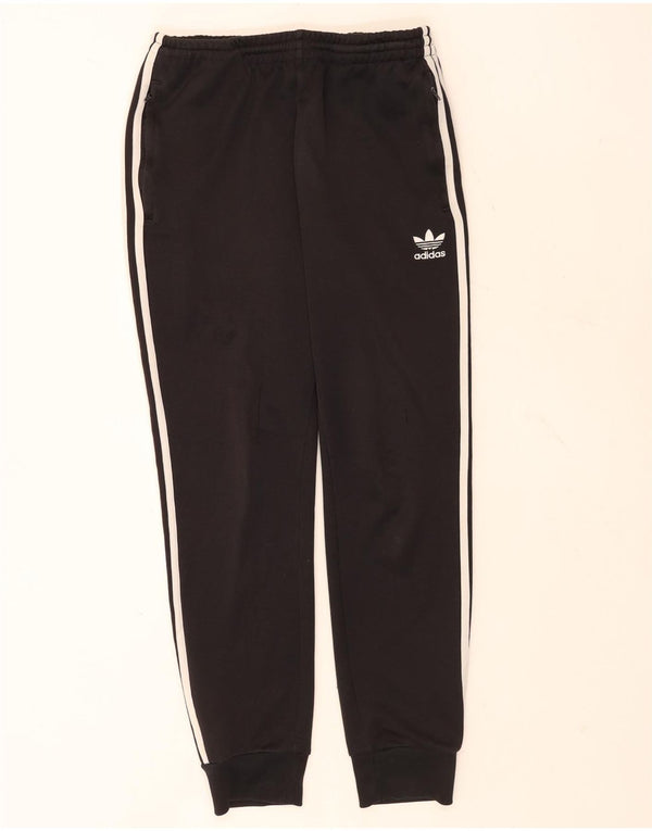 Adidas Mens Tracksuit Trousers Joggers Medium  Black Polyester