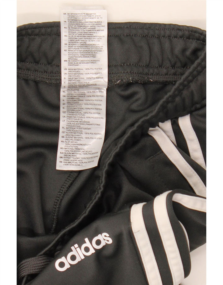 Adidas Womens Climalite Tracksuit Trousers UK 4/6 XS Grey Polyester