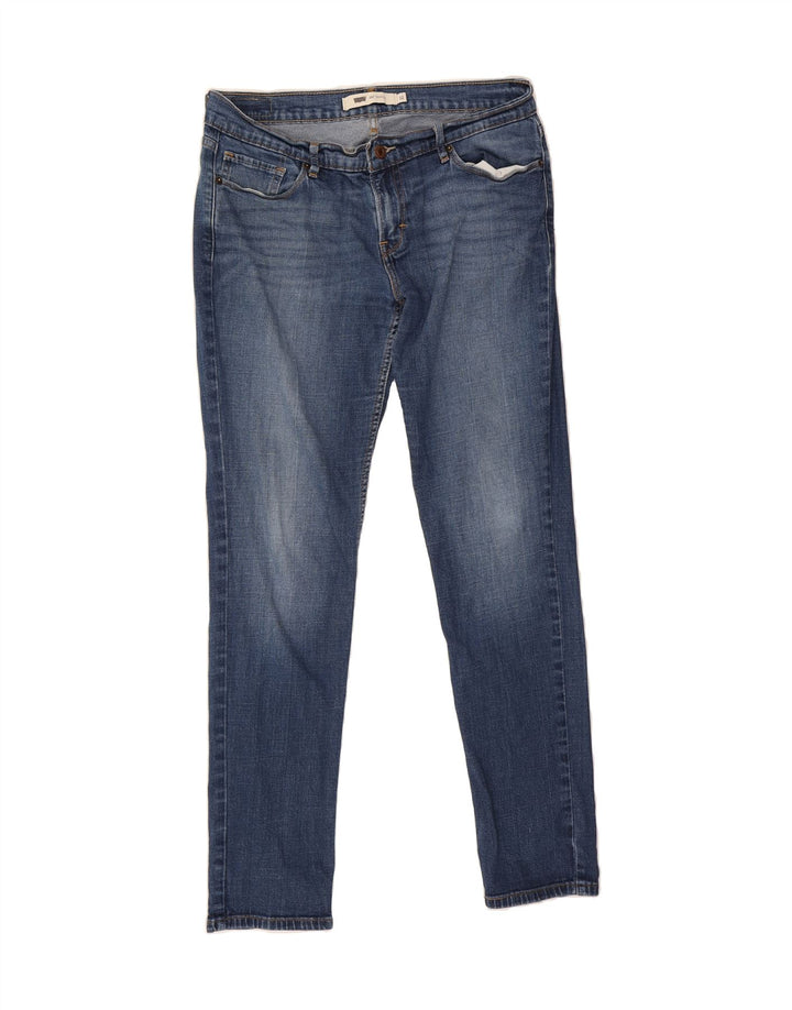 LEVI'S Womens 524 Skinny Jeans W30 L32 Blue Cotton Vintage Levi's and Second-Hand Levi's from Messina Hembry 
