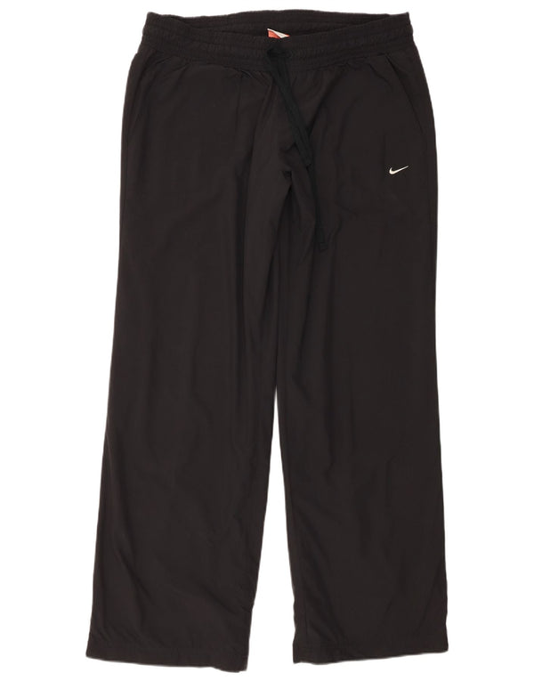 Nike Mens Tracksuit Trousers Large Black Polyester