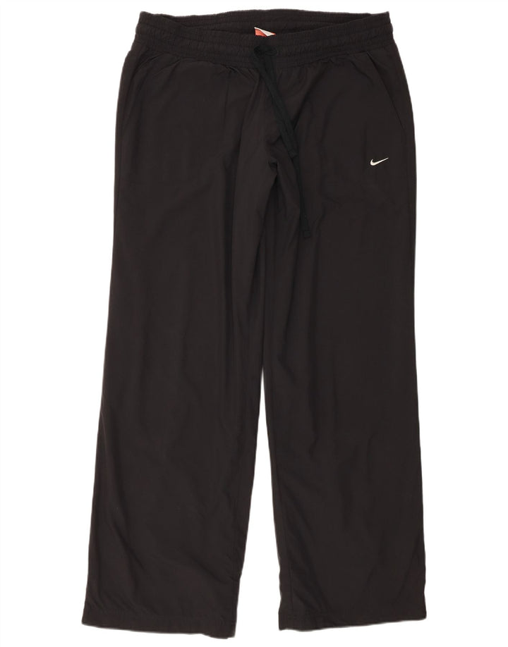 Nike Mens Tracksuit Trousers Large Black Polyester