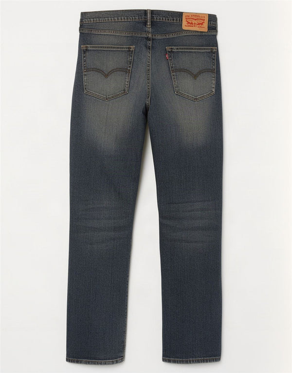 Levi's Mens 514 Straight Jeans W36 L32 Blue Cotton