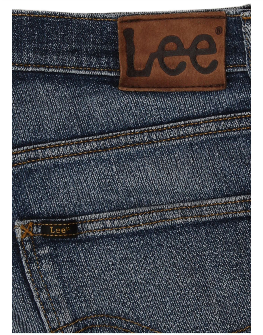 Lee Mens Straight Jeans W32 L29 Blue