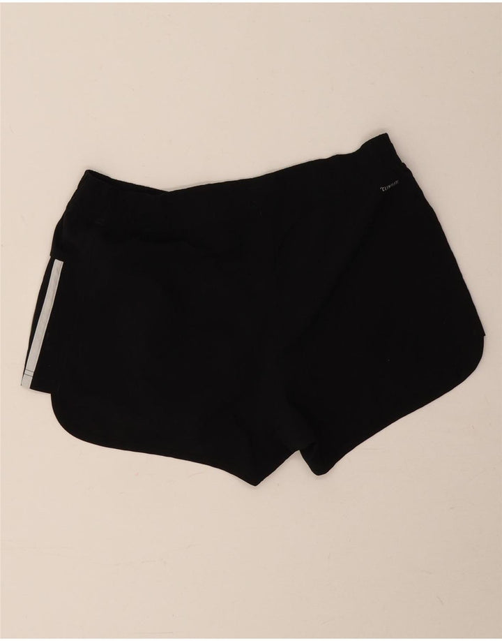 Adidas Womens Climalite Sport Shorts UK 12/14 Medium  Black Polyester