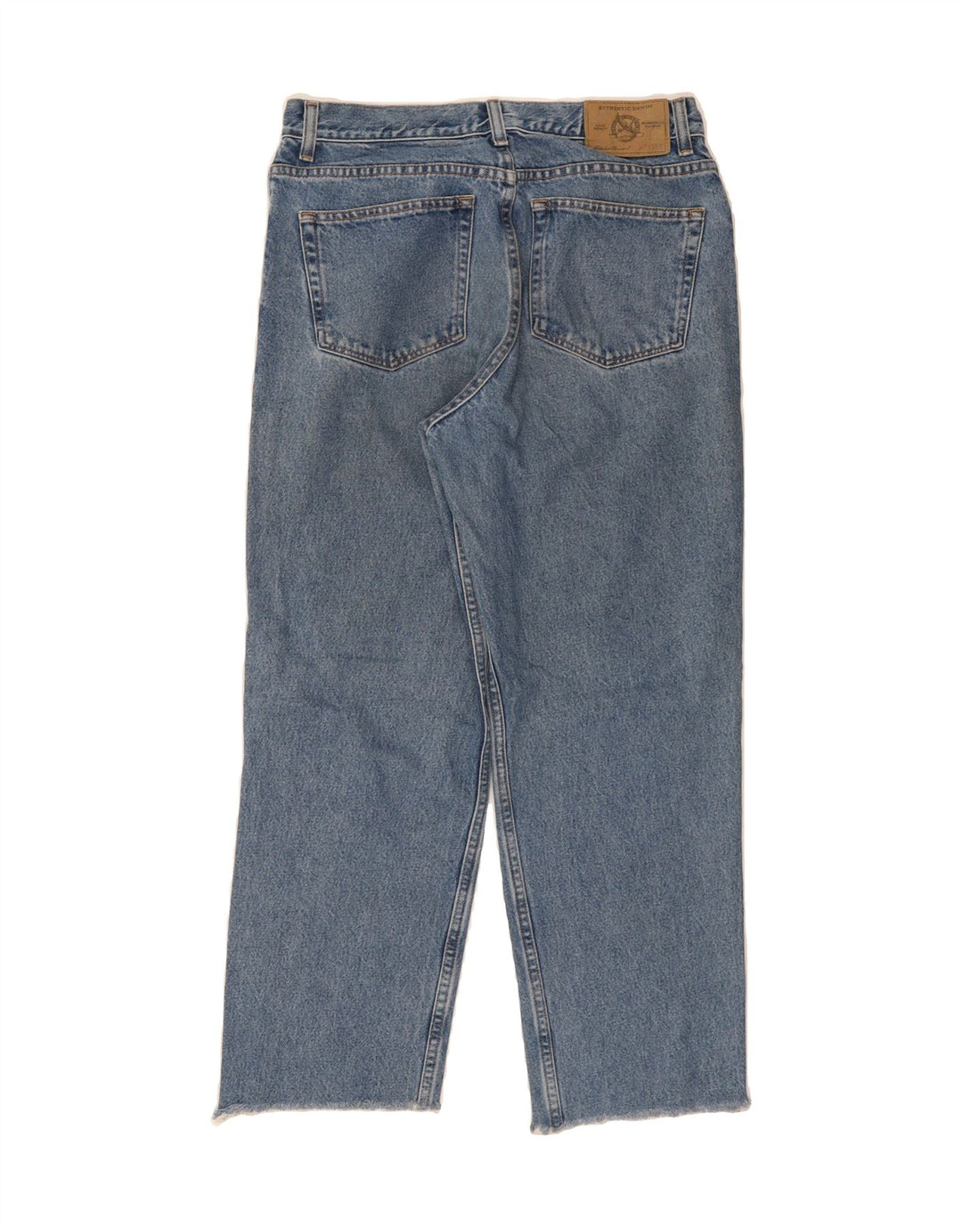 EDDIE BAUER Mens Classic Fit Straight Jeans W33 L27 Blue Cotton Vintage Eddie Bauer and Second-Hand Eddie Bauer from Messina Hembry 
