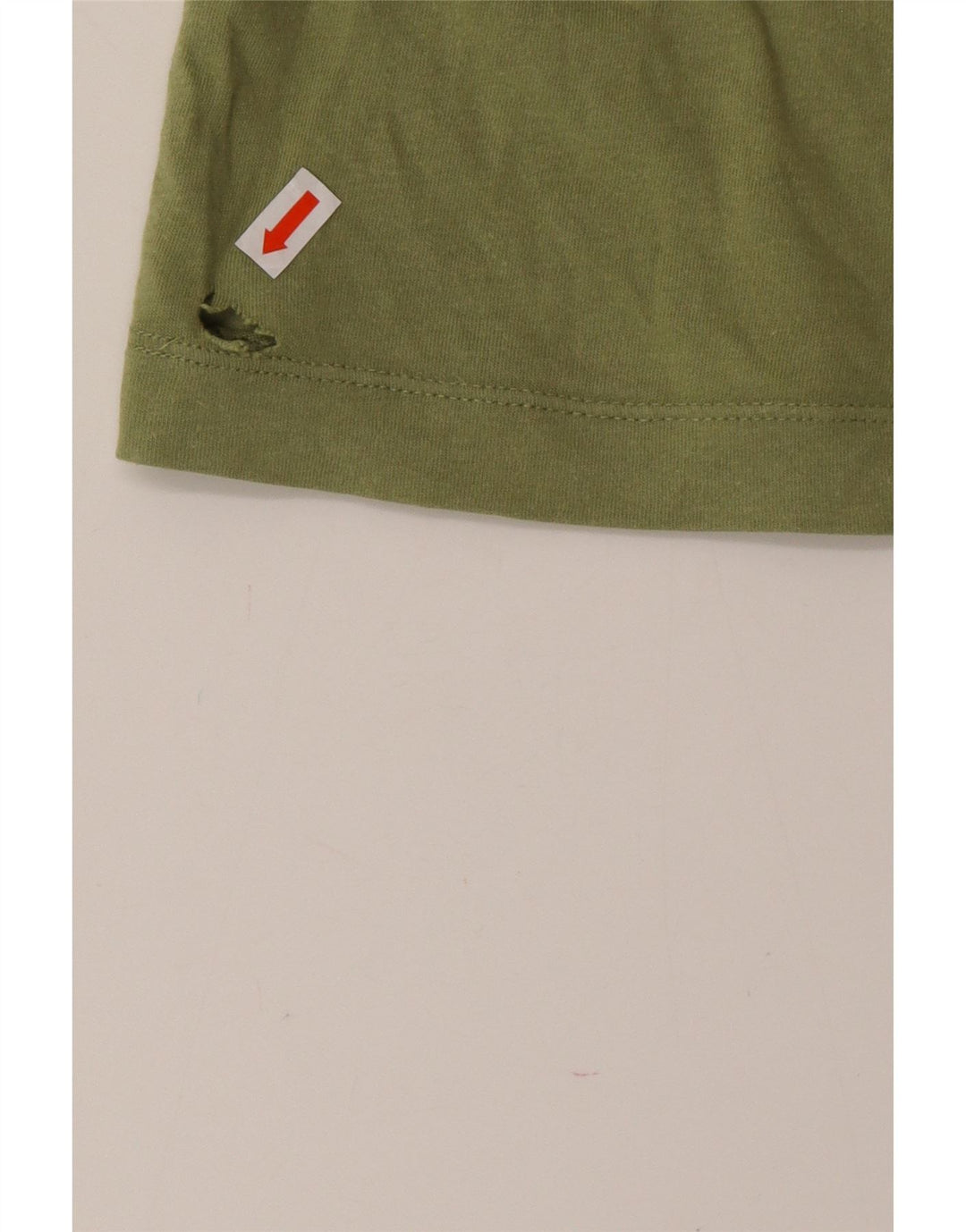 NIKE Mens Graphic T-Shirt Top XS Green Cotton