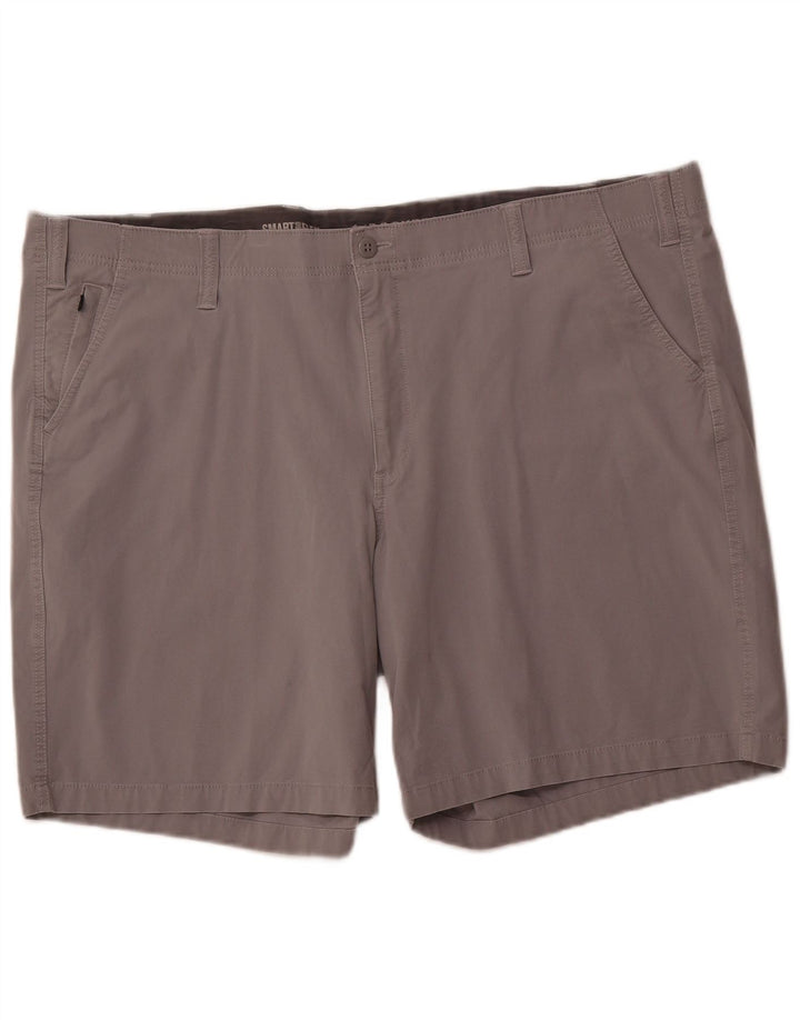 DOCKERS Mens Chino Shorts W48 4XL Grey Cotton