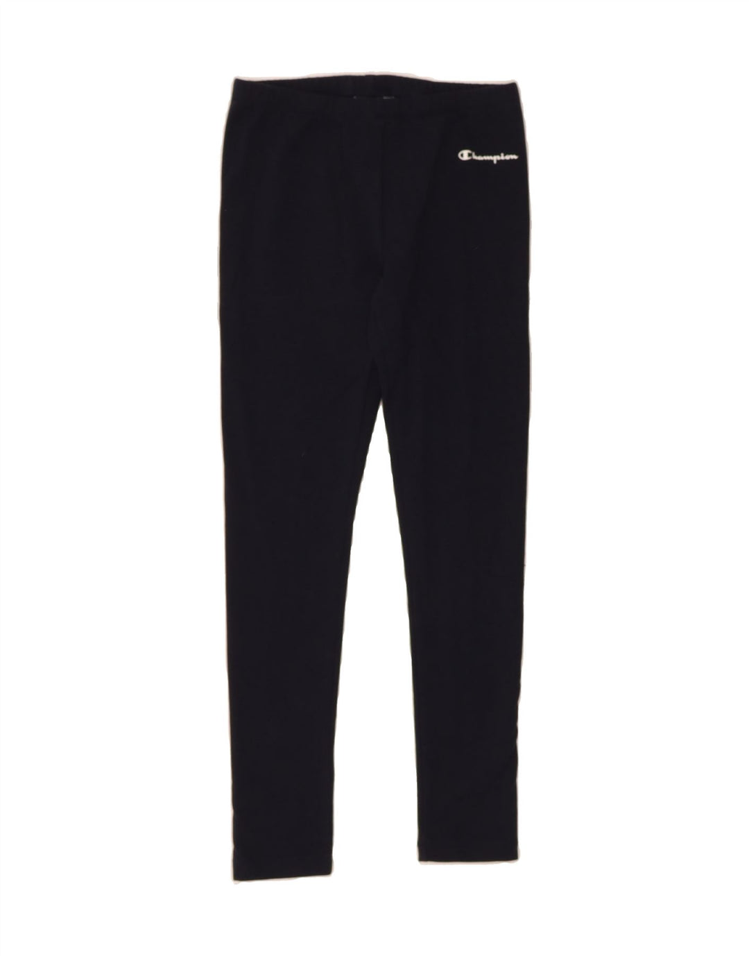 CHAMPION Girls Leggings 9-10 Years Medium  Navy Blue Cotton Vintage Champion and Second-Hand Champion from Messina Hembry 