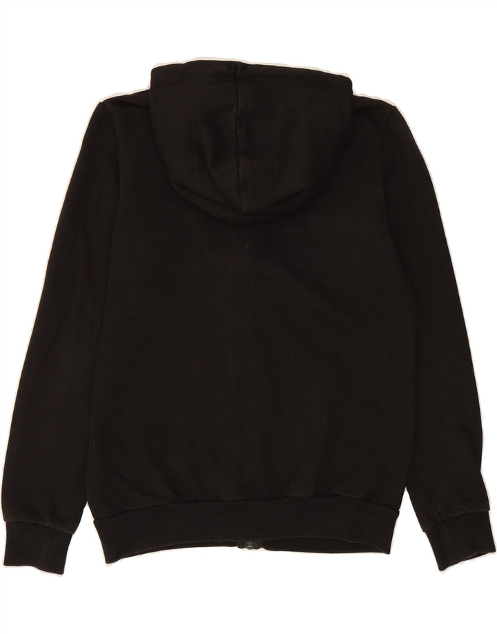 PUMA Mens Zip Hoodie Sweater Small Black Vintage Puma and Second-Hand Puma from Messina Hembry 