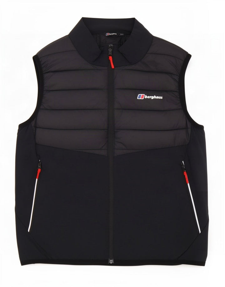 Berghaus Boys Padded Gilet 14-15 Years Black Polyamide