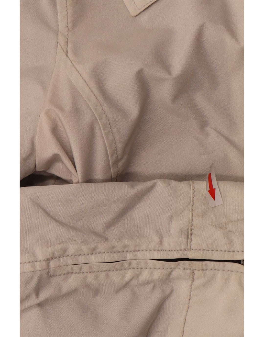 Refrigiwear Womens Hooded Rain Jacket UK 10 Small Grey Polyamide