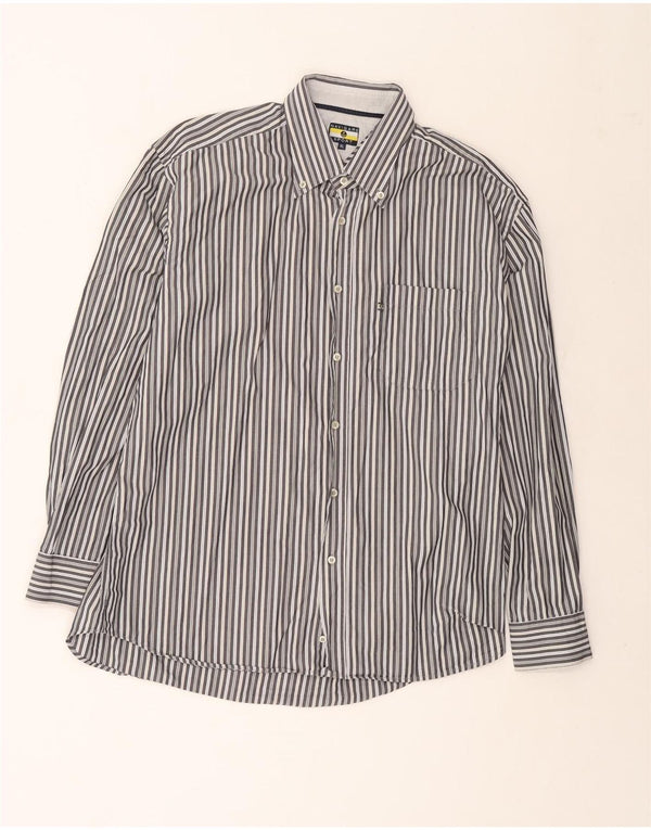 Navigare Mens Shirt XL Grey Striped