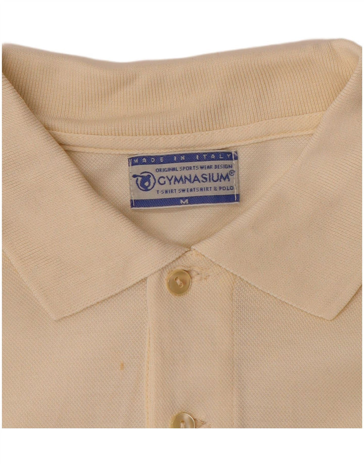 Gymnasium Mens Polo Shirt Medium Beige
