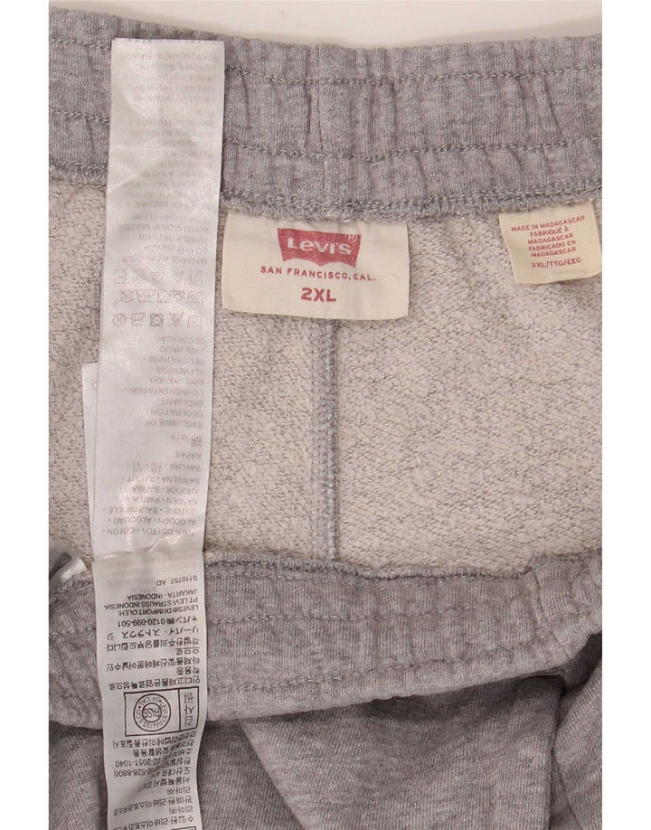 Levi's Mens Tracksuit Trousers Joggers 2XL  Grey Cotton