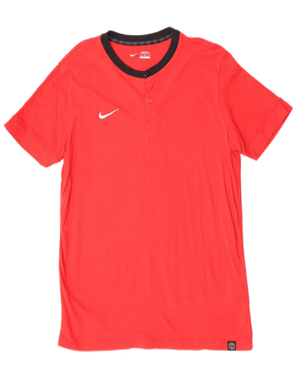 Nike Boys 12-13 Years Large Red Cotton