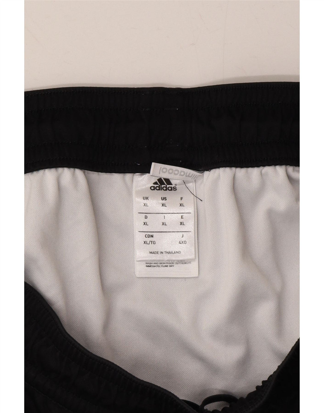 ADIDAS Mens Climacool Sport Shorts XL Black Polyester Vintage Adidas and Second-Hand Adidas from Messina Hembry 