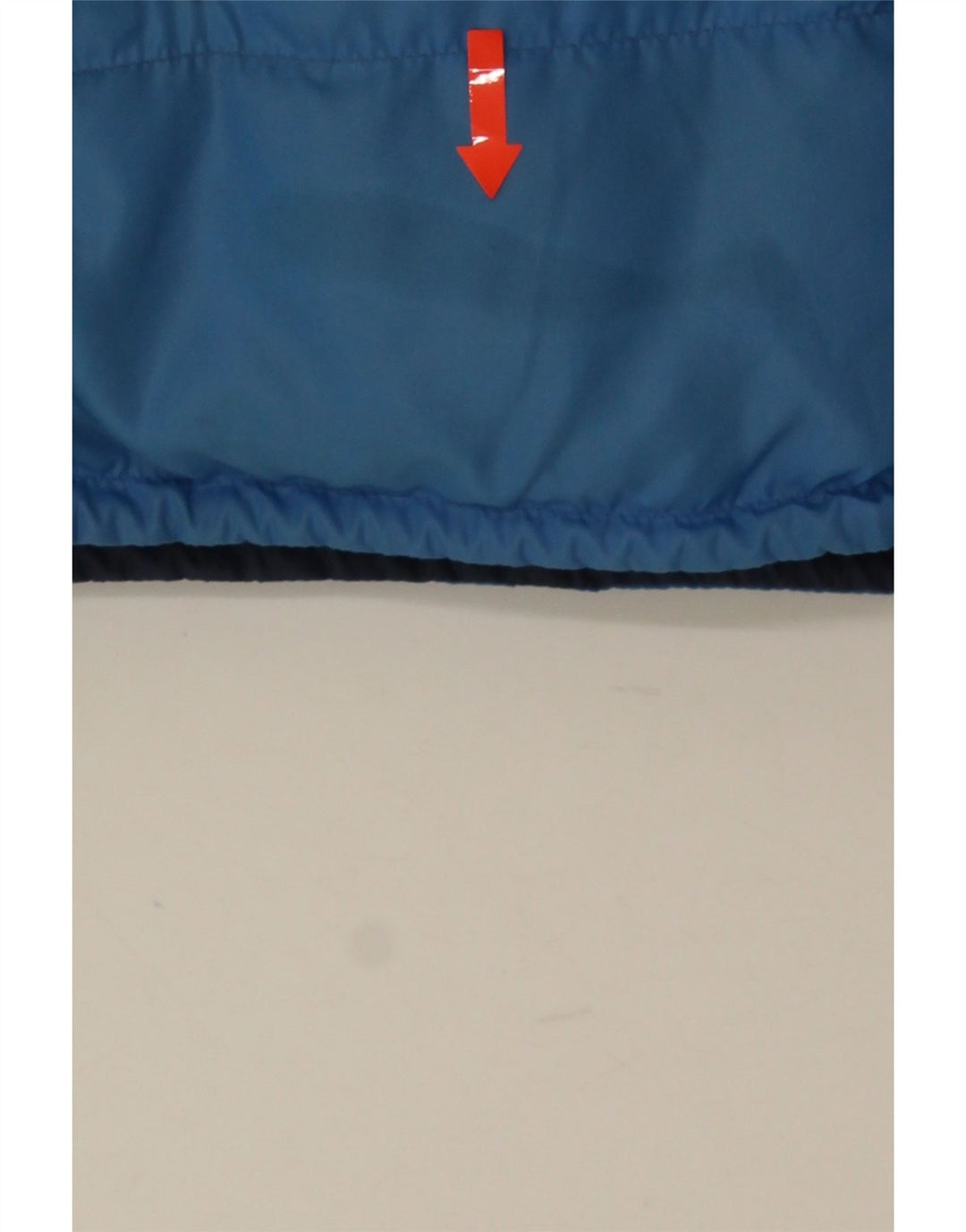 Brunik Mens Padded Jacket UK 40 Large Blue Colourblock