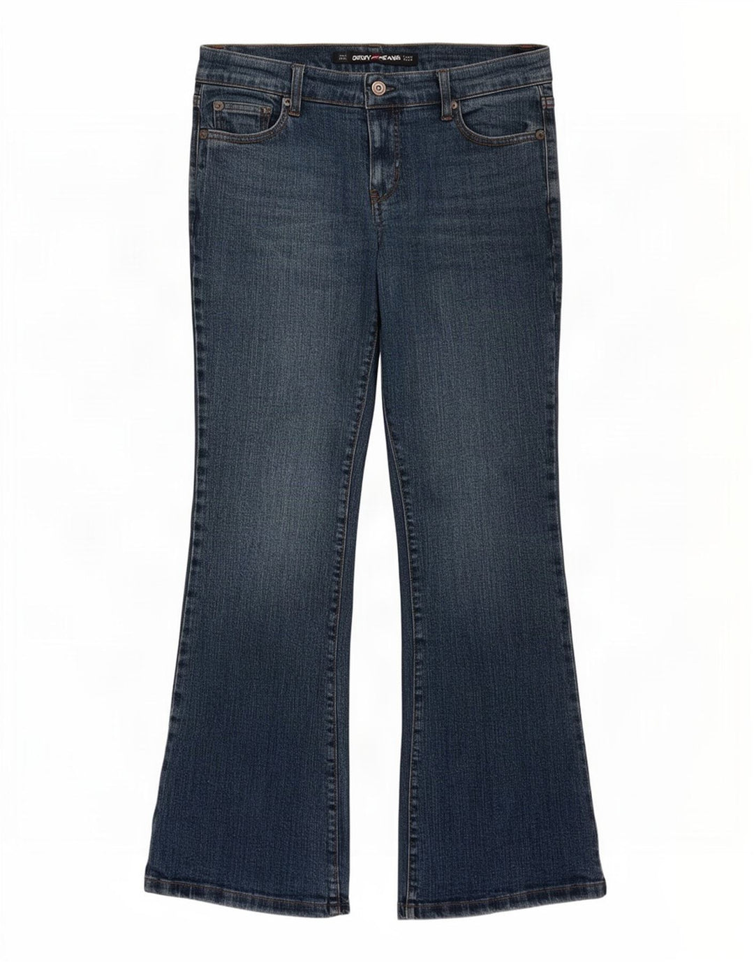 Dkny Womens Bootcut Jeans W30 L28 Blue