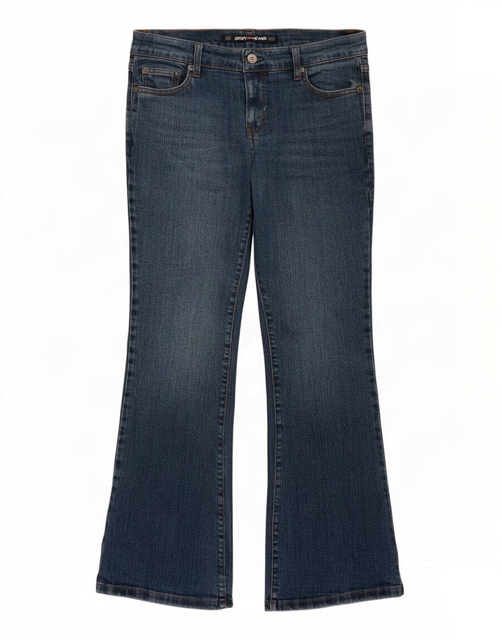 Dkny Womens Bootcut Jeans W30 L28 Blue