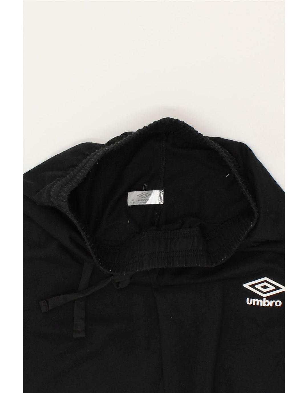 UMBRO Boys Tracksuit Trousers Joggers 13-14 Years Medium Black Cotton Vintage Umbro and Second-Hand Umbro from Messina Hembry 