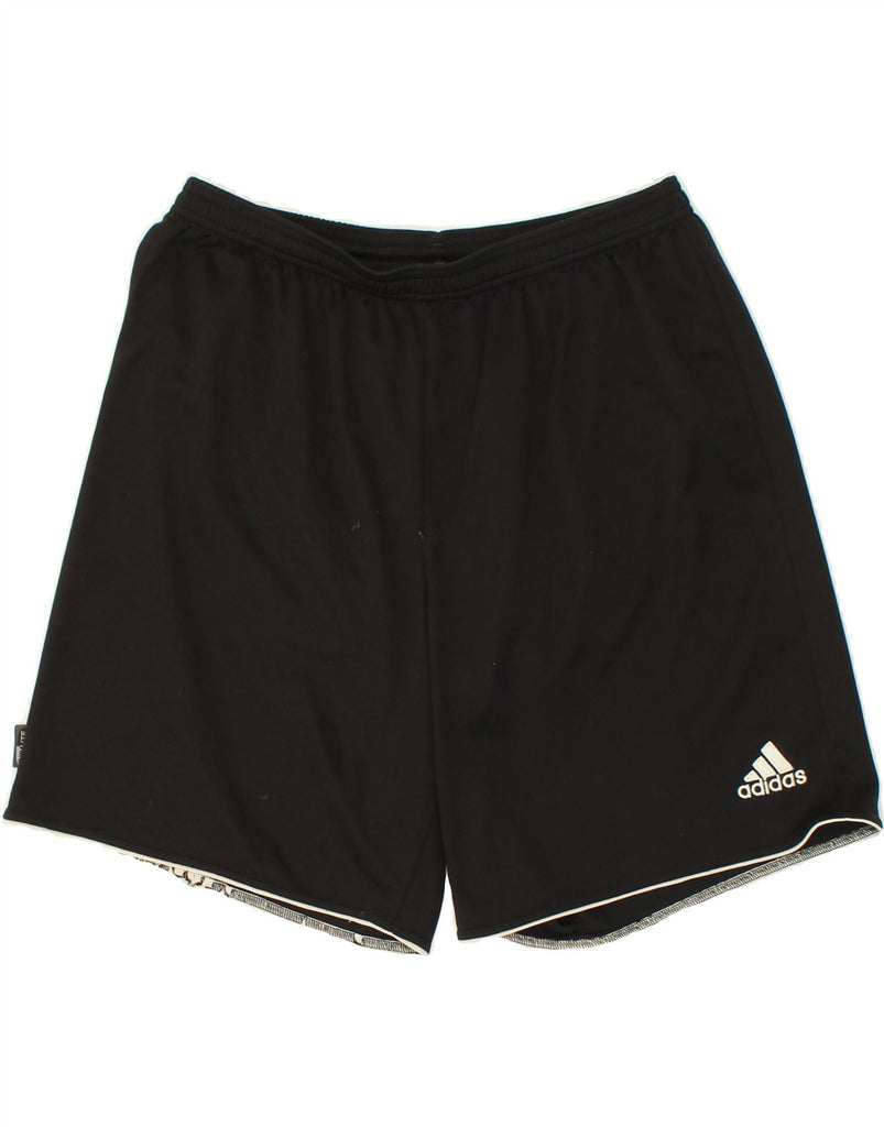 ADIDAS Mens Climalite Sport Shorts XL Black Polyester Vintage Adidas and Second-Hand Adidas from Messina Hembry 