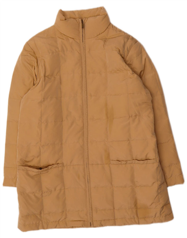 Max Mara Womens Weekend Oversized Padded Jacket UK 10 Small Yellow
