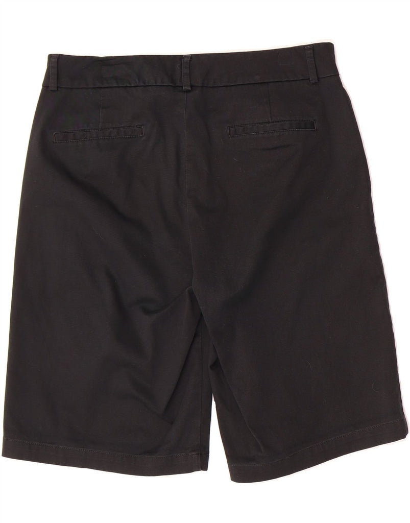 DOCKERS Womens Casual Shorts US 6 Medium W30  Black Cotton Vintage Dockers and Second-Hand Dockers from Messina Hembry 