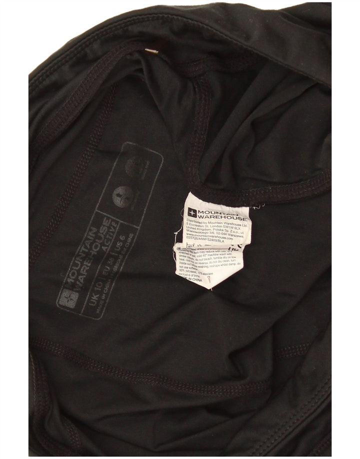 Mountain Warehouse Womens Tracksuit Trousers Joggers UK 10 Small Black