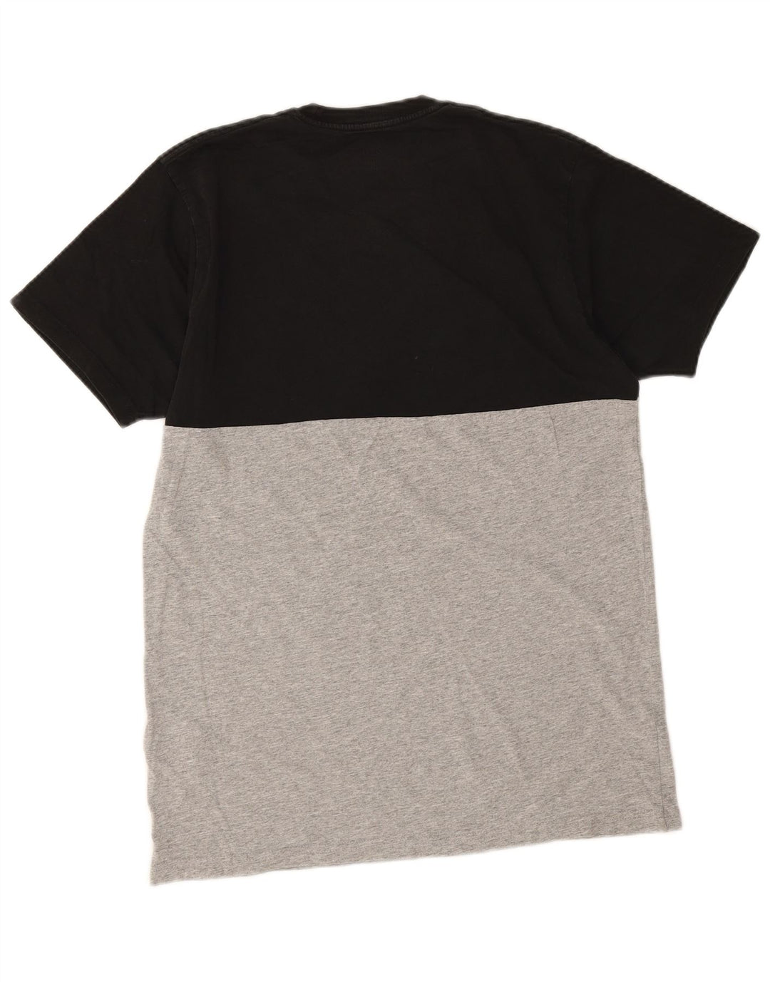 Vans Mens Classic Fit T-Shirt Top Medium Black Colourblock Cotton